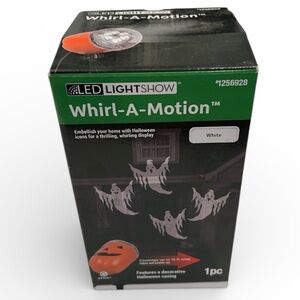 Chasing Ghosts Indoor/Outdoor Lightshow Projector Gemmy Motion Halloween